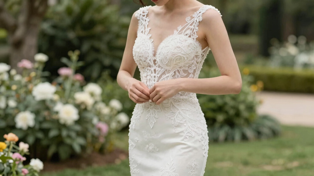 best drop-waist wedding dresses