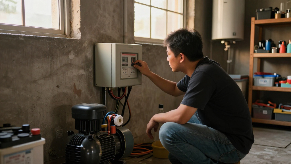 battery backup sump pump system