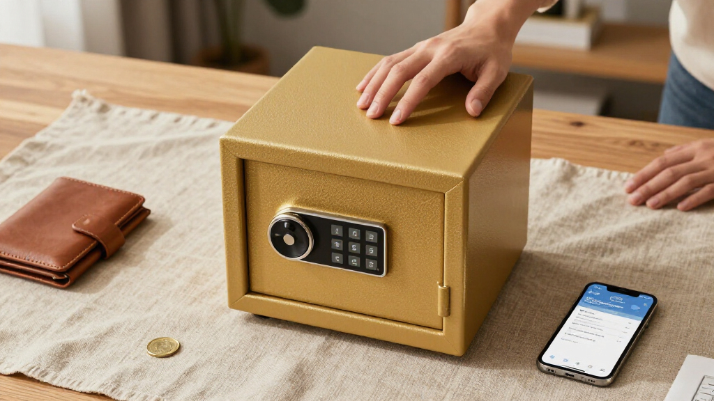 fireproof safe with digital keypad lock