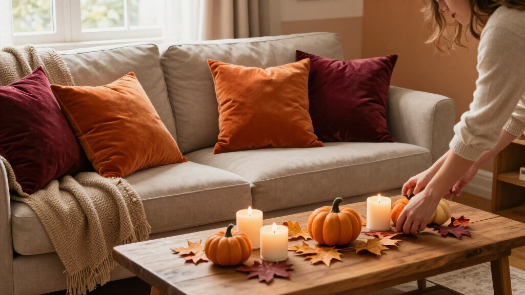 fall-themed home decor