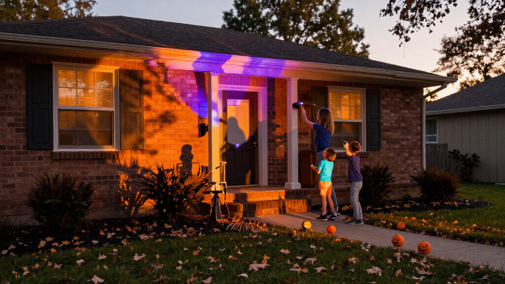 smart light projectors for Halloween