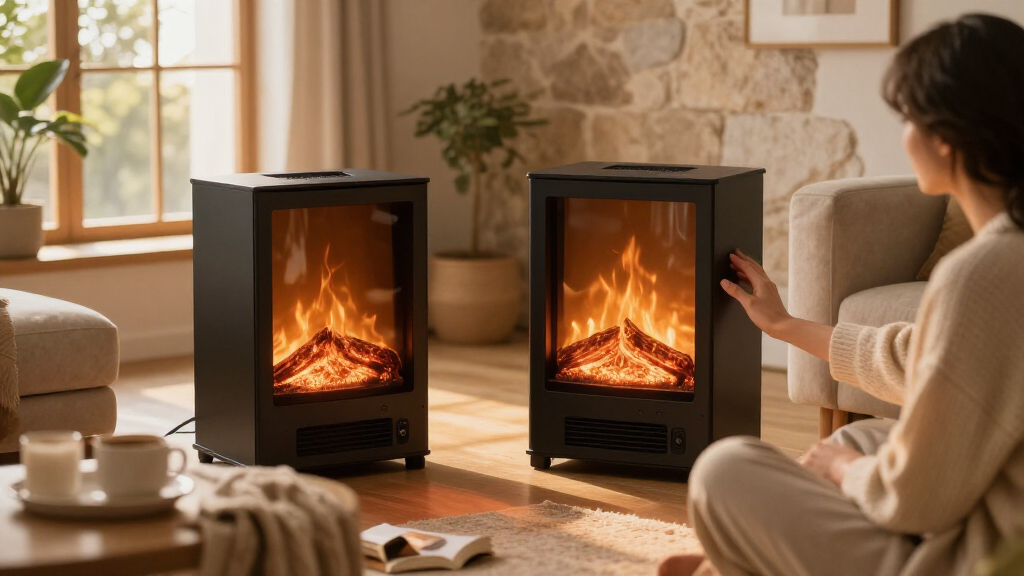 best luxury electric fireplace