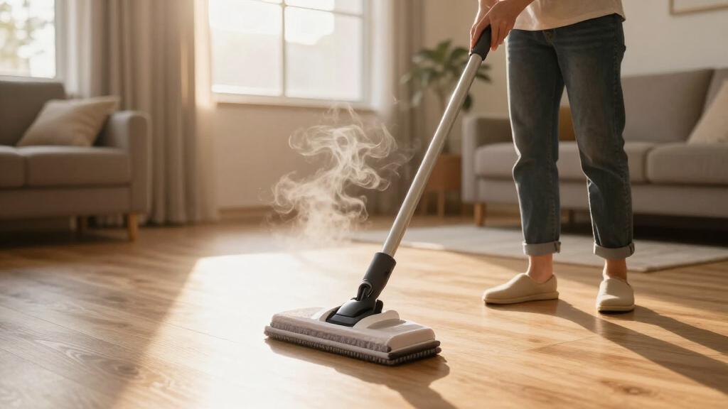 laminate floor steam mop