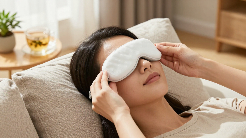 best cooling eye massager device