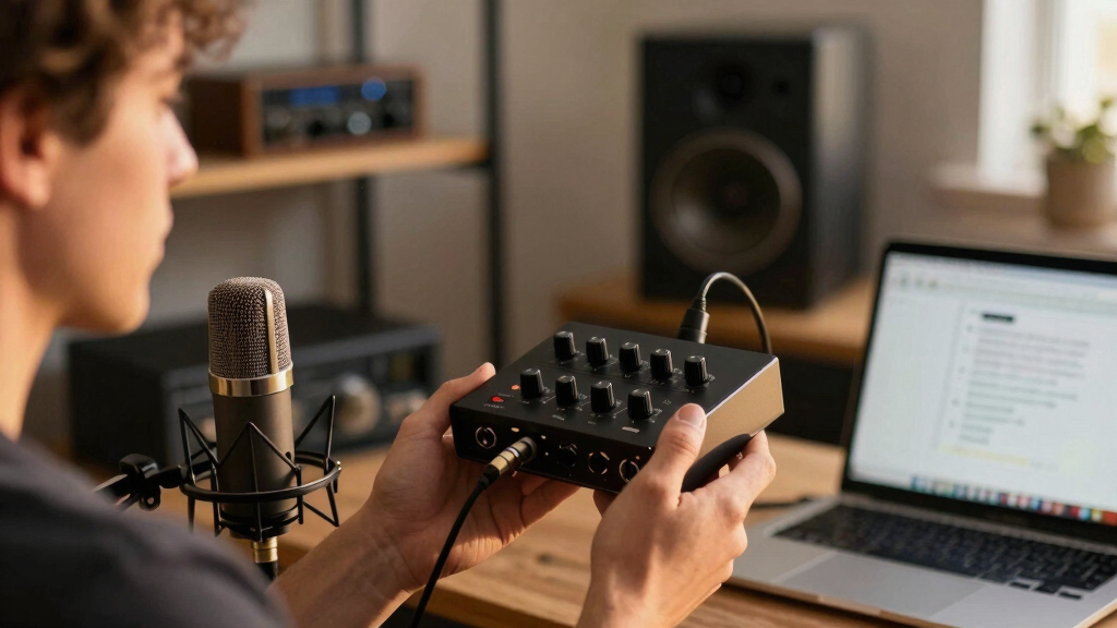 best audio interfaces for YouTube creators
