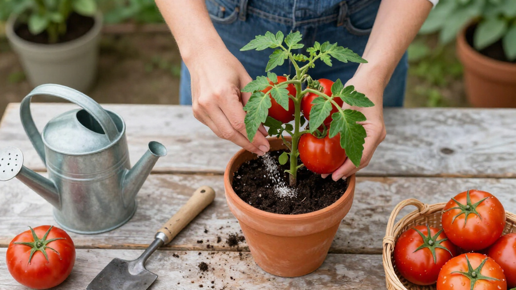 best tomato fruit set fertilizers