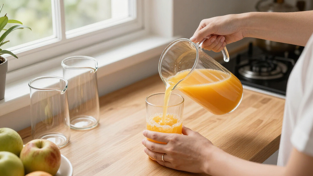 best glass bathroom storage pitchers