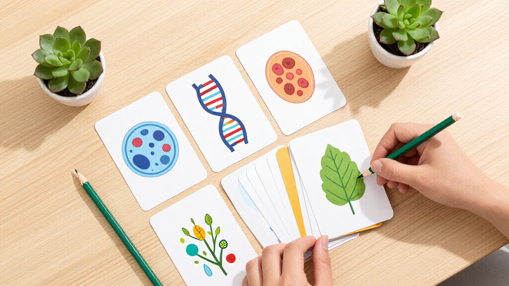 biology flashcards for students