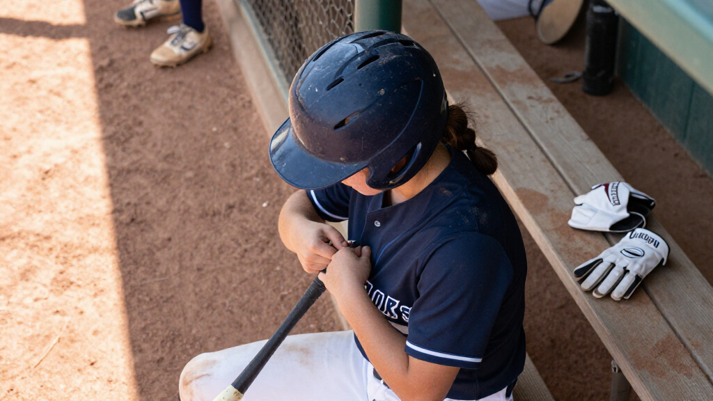 softball batting helmets