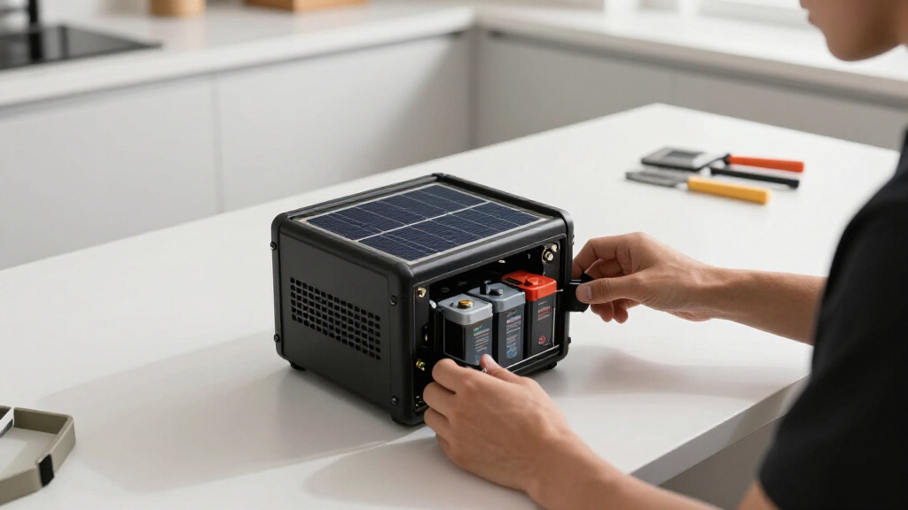 solar-powered backup generators