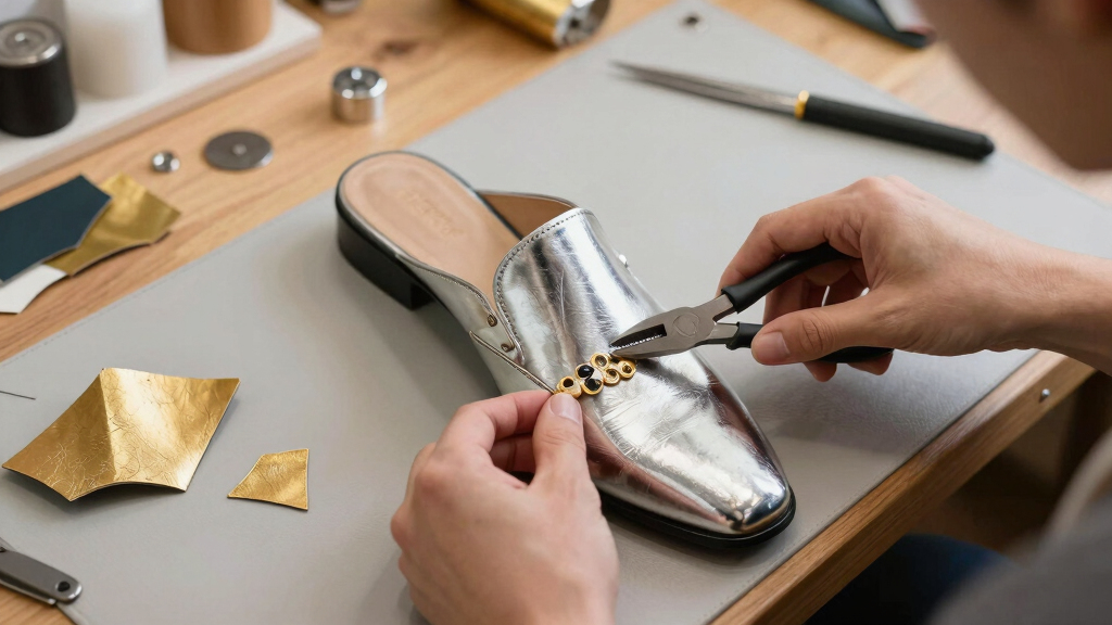 best metallic mules