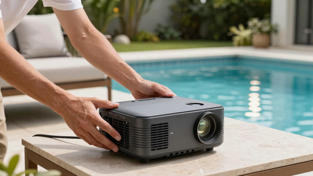 waterproof outdoor projectors