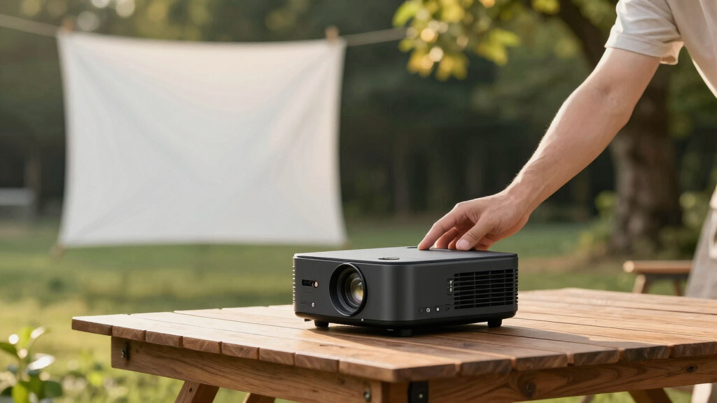 outdoor portable projectors