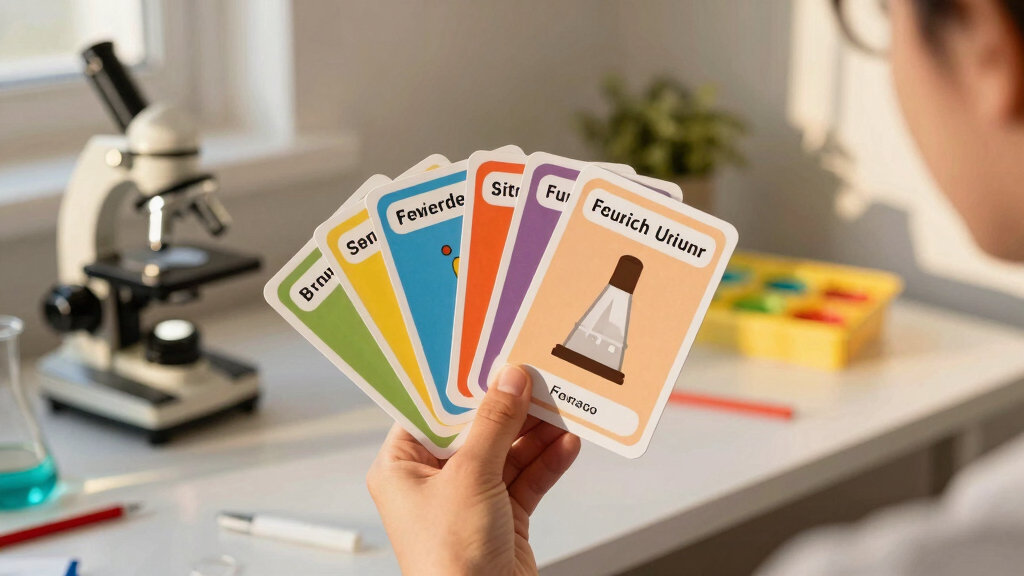 science reference flashcards