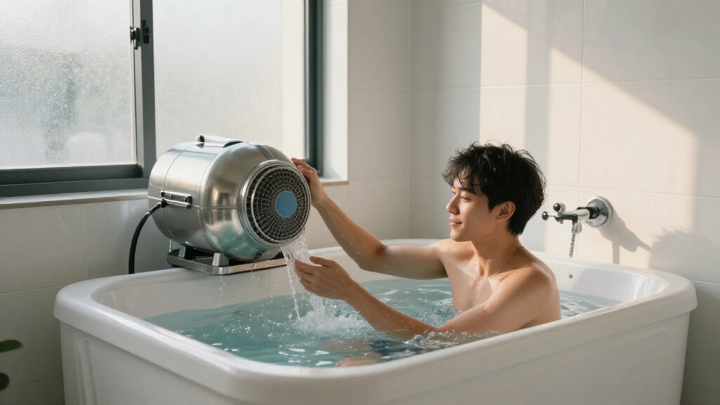 rated 12 hp water chiller for home cold plunge