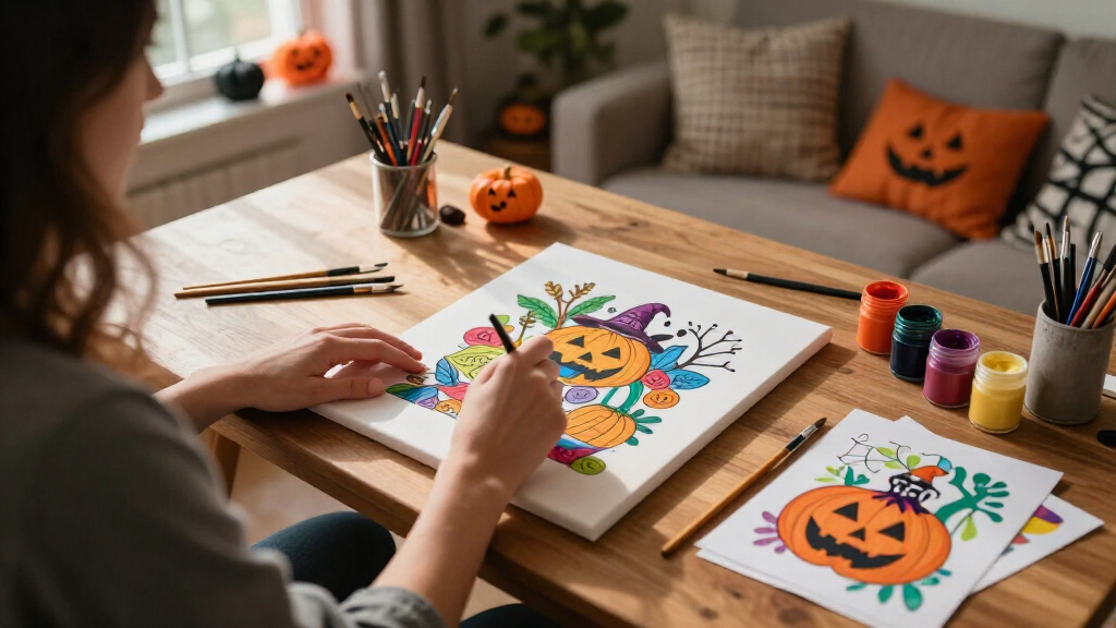 14 Best Halloween Paint by Numbers Kits for Spooky Season Crafting in 2027