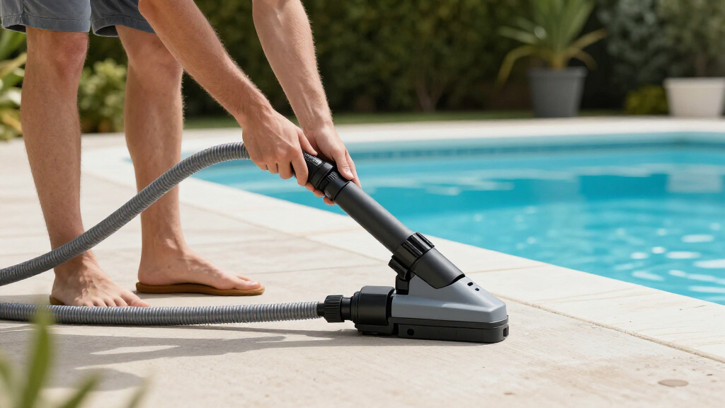 automatic pool cleaner hoses and attachments