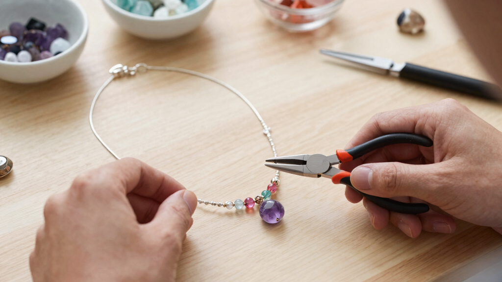 crystal healing jewelry