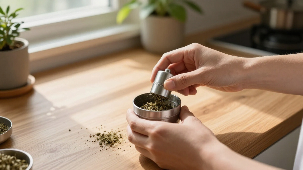 aluminum herb grinders
