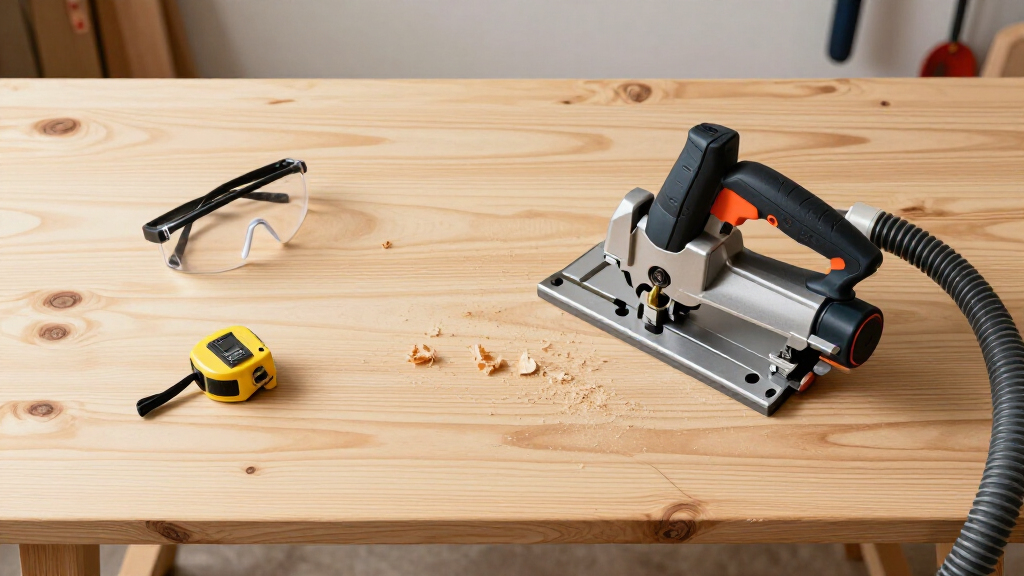 best track saw dust collection setup