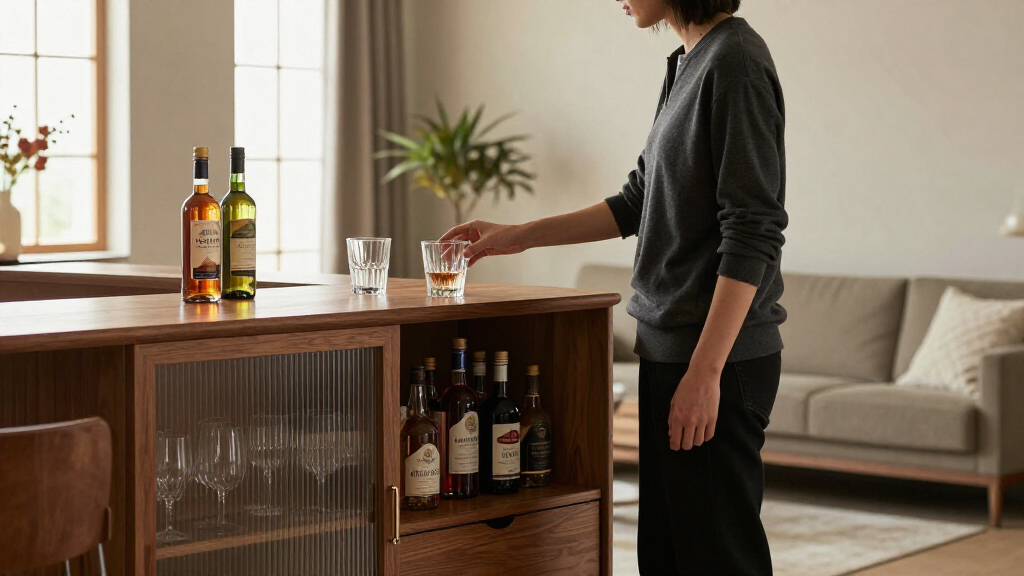 bar cabinet for home