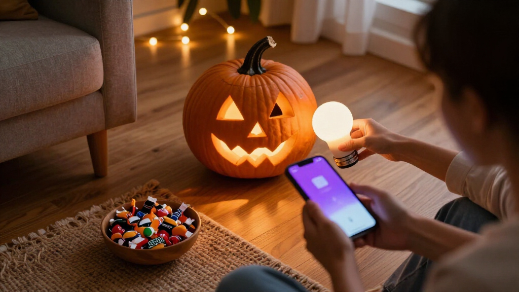 smart Halloween lights