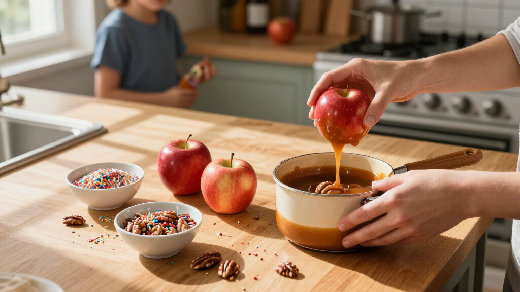 caramel apple dipping kits