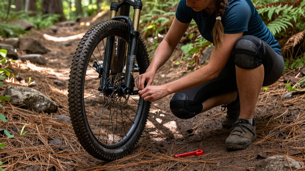 mountain bikes