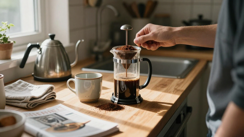 pre ground coffee for french press