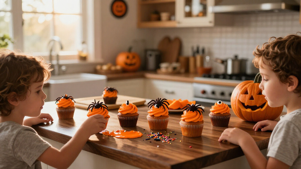 Halloween dessert decorations