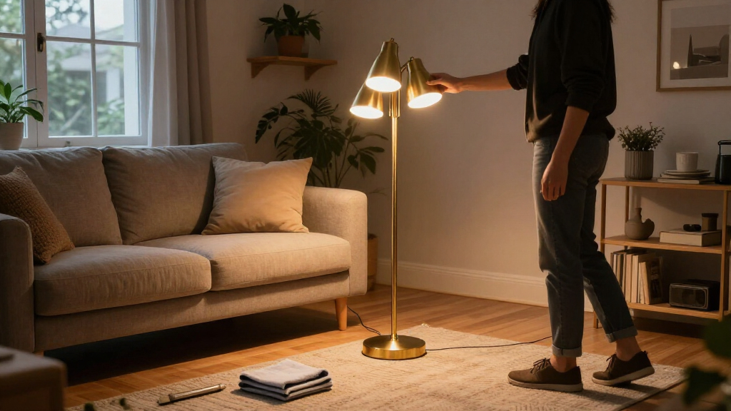best three-light floor lamps