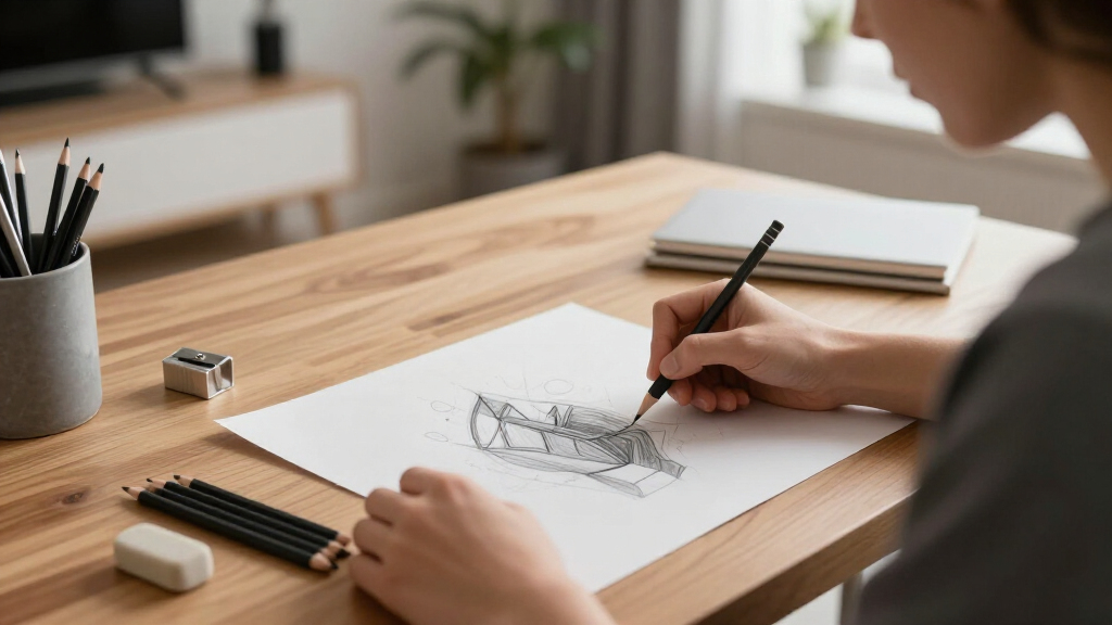 drawing pencils