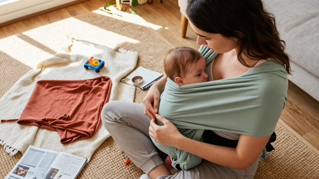baby wraps and carriers set