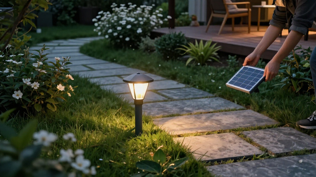 solar lighting for yard