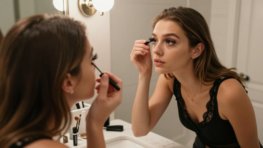 Halloween false eyelashes