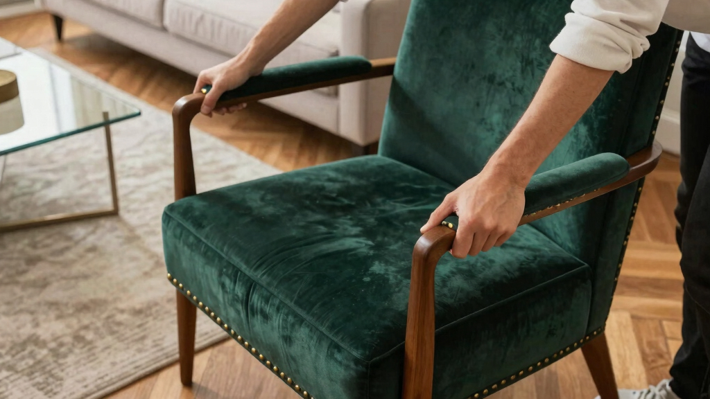 luxury velvet accent chairs