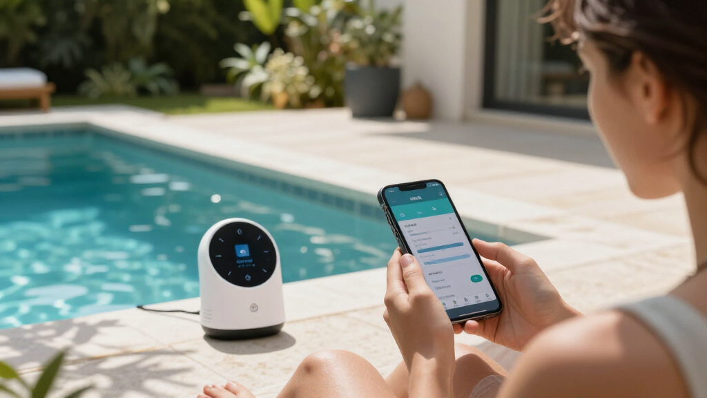 best pool water monitor with app alerts