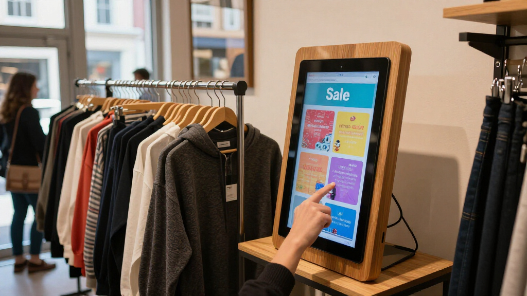 digital signage display for retail promotions