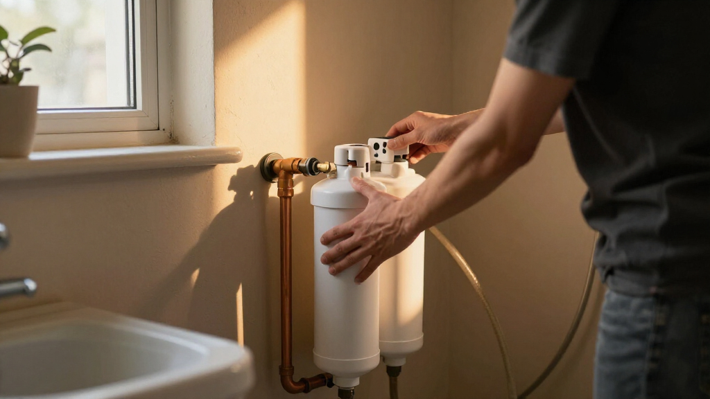 water softener whole house