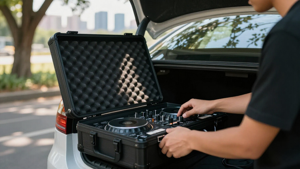compact DJ controller cases