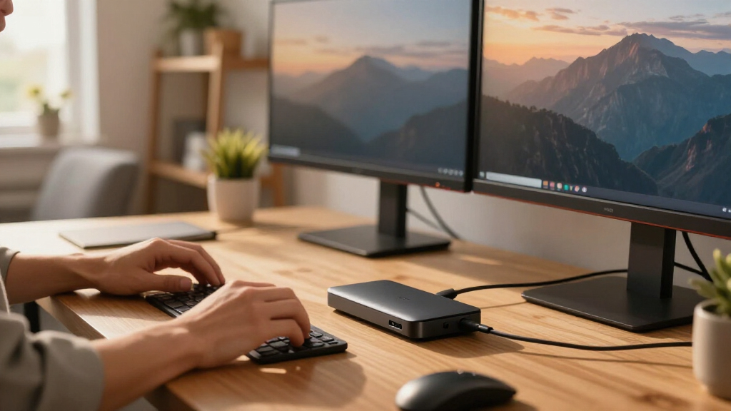 usbc docking stations multiple monitors