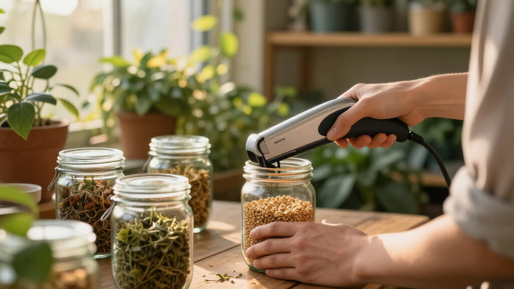 can sealers for dry goods storage