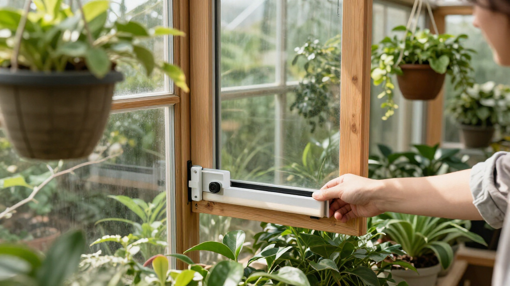 automatic greenhouse vent openers