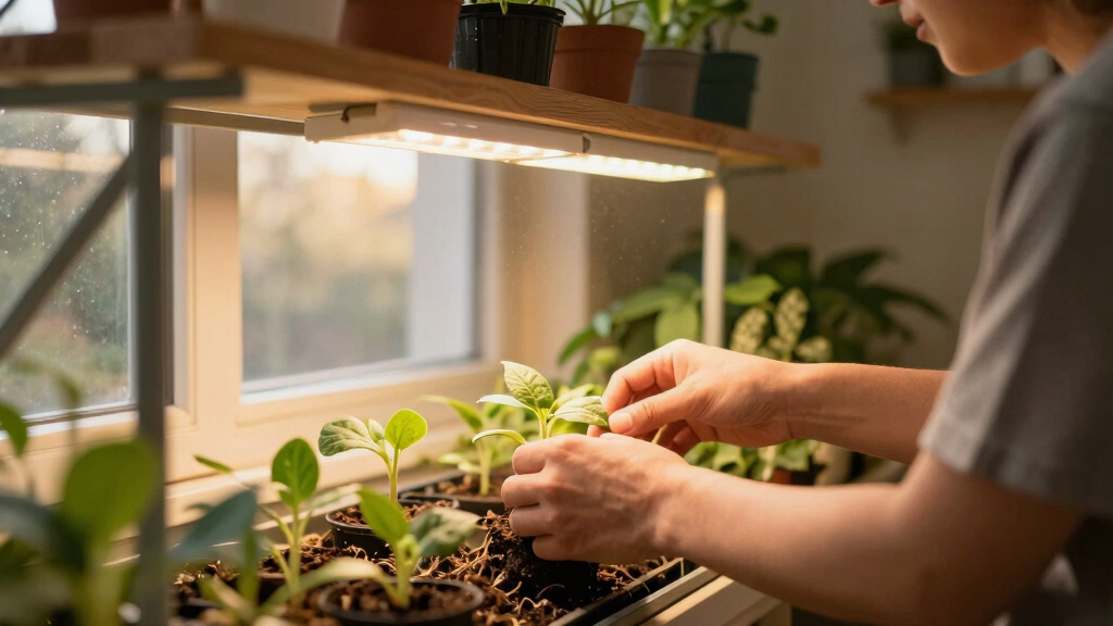 best seed starting grow light systems