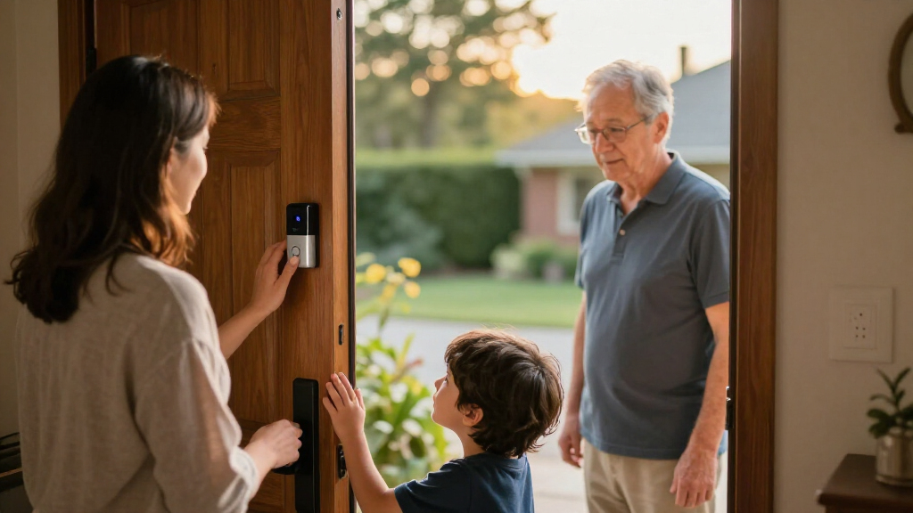 video doorbell for families