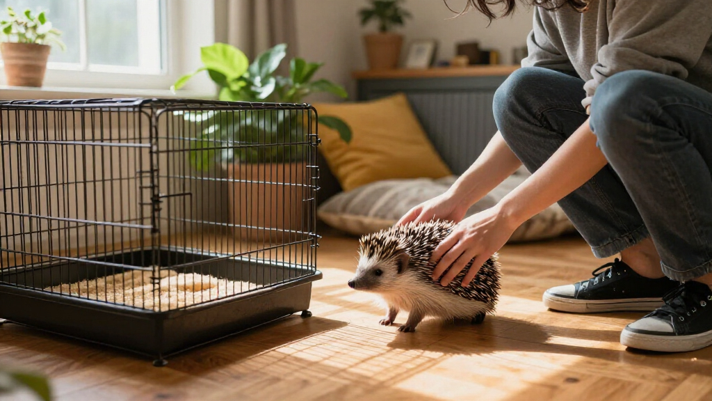 hedgehog cage large with solid floor