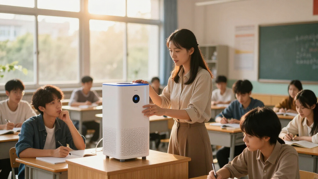air purifier for classroom large room