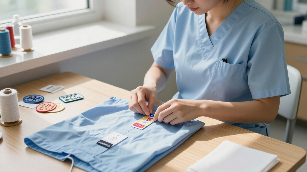 way to label nursing clothes