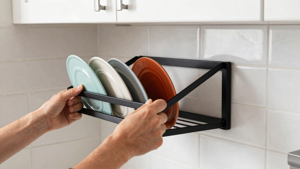 best IKEA plate holders for storage