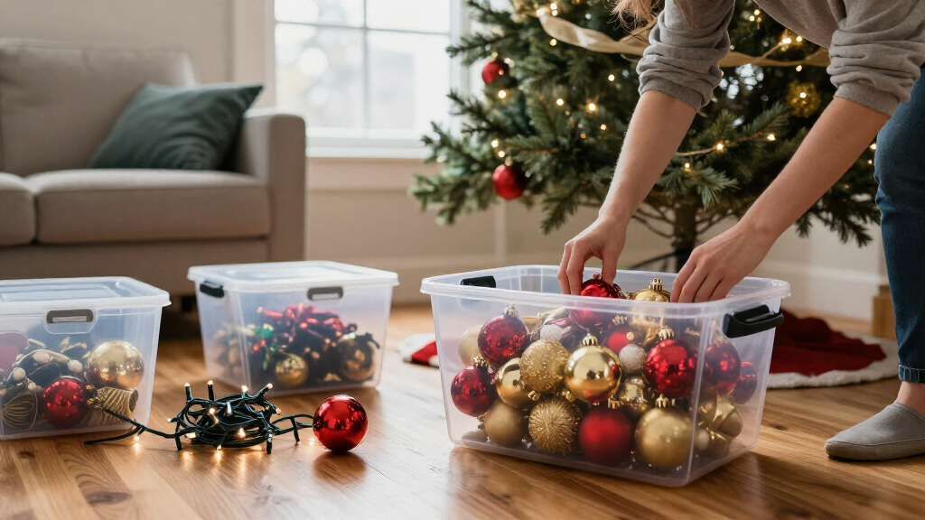 best Christmas decoration storage solutions